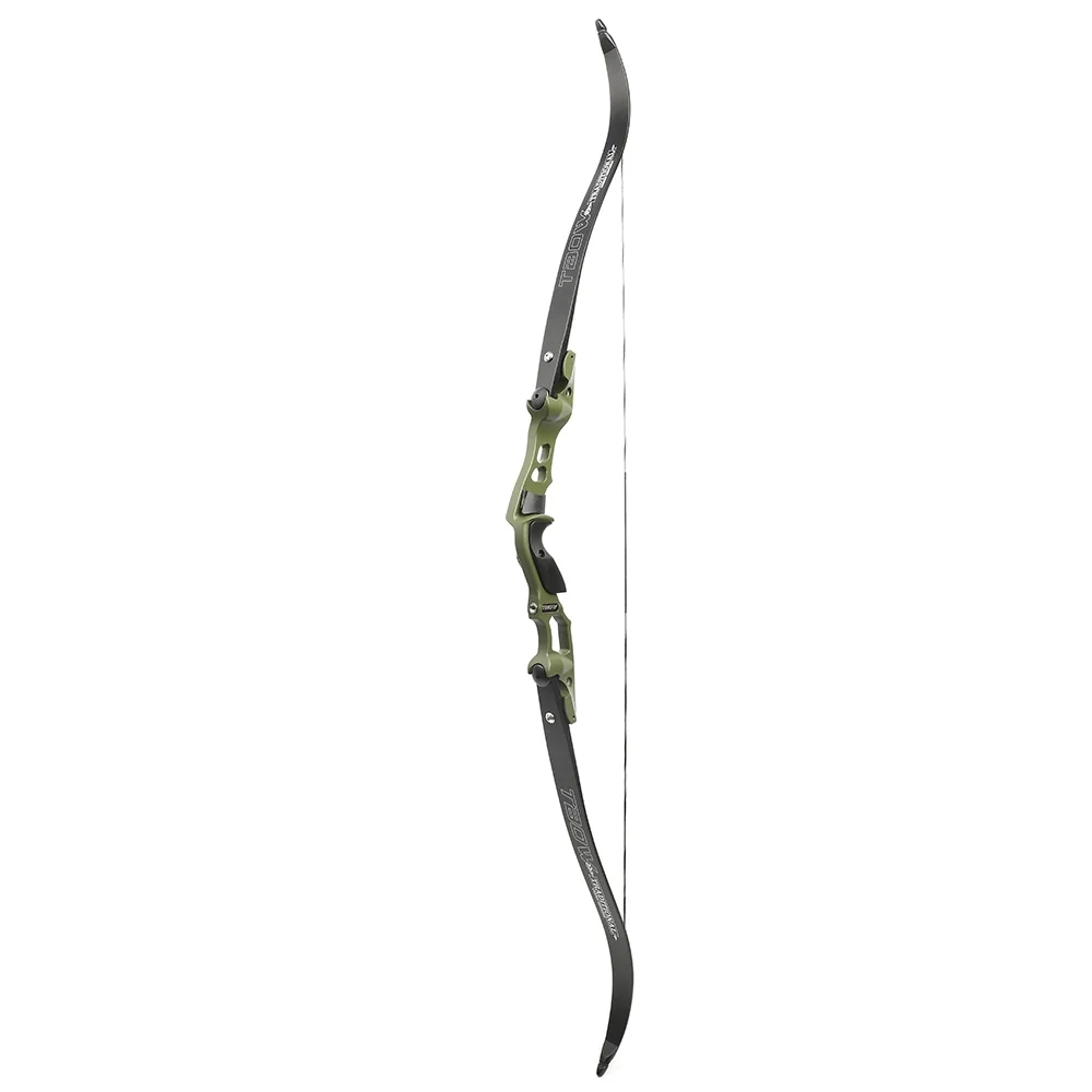 TBOW 62" ILF Archery Recurve Bow 30-60lbs Takedown 19" Riser American Hunting Shoot - Curated Treasures Market