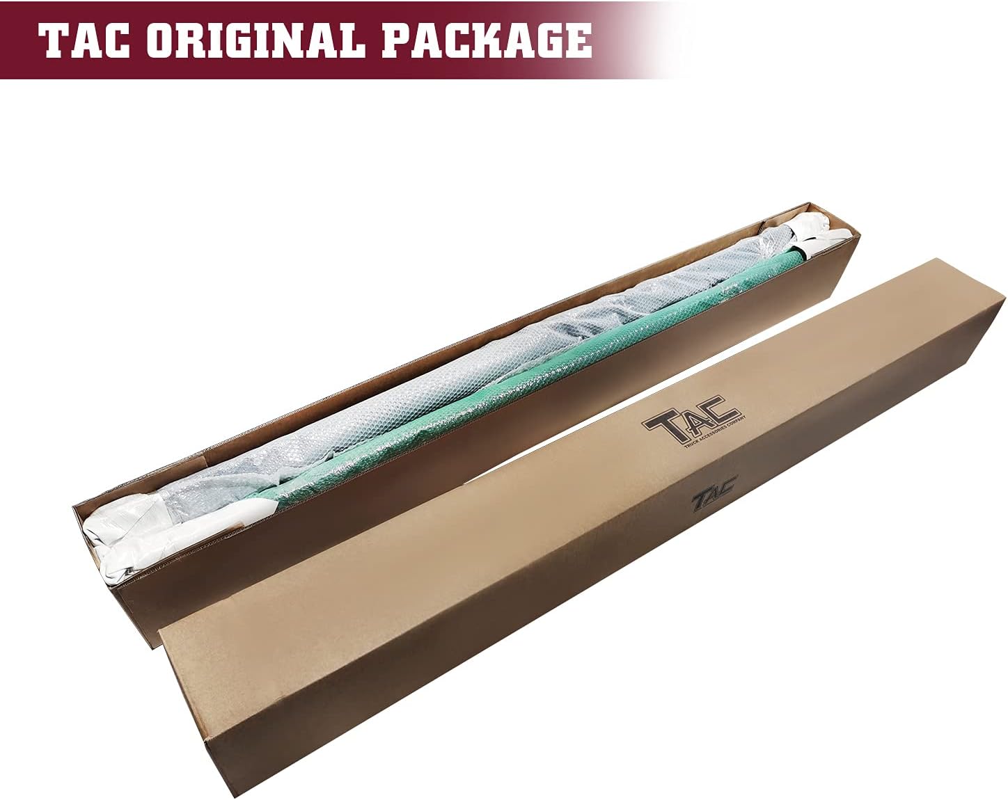 TAC Sidewinder Running Boards Fit 2007-2021 Toyota Tundra Double Cab 4&rdquo