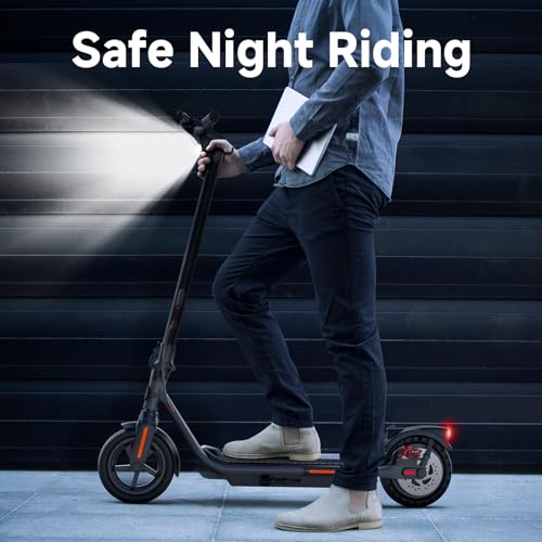 TST Electric Scooter for Adult, Up to 19 MPH and 20 Miles Long Range E Scooter, 8.5"/10" Solid and Pneumatic Tire