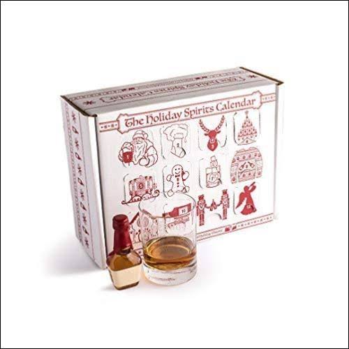 Holiday Spirits Calendars Advent Calendar for Alcohol u0026 Adults | Gift Booze u0026 Wine for Christmas 2019 | Great White Elep