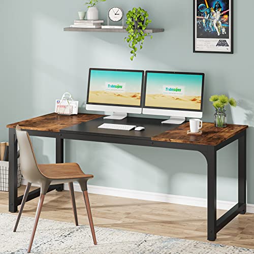 Tribesigns Modern Computer Desk, 63 x 31.5 inch Large Executive Office Desk Computer Table Study Writing Desk Workstation for Home Office