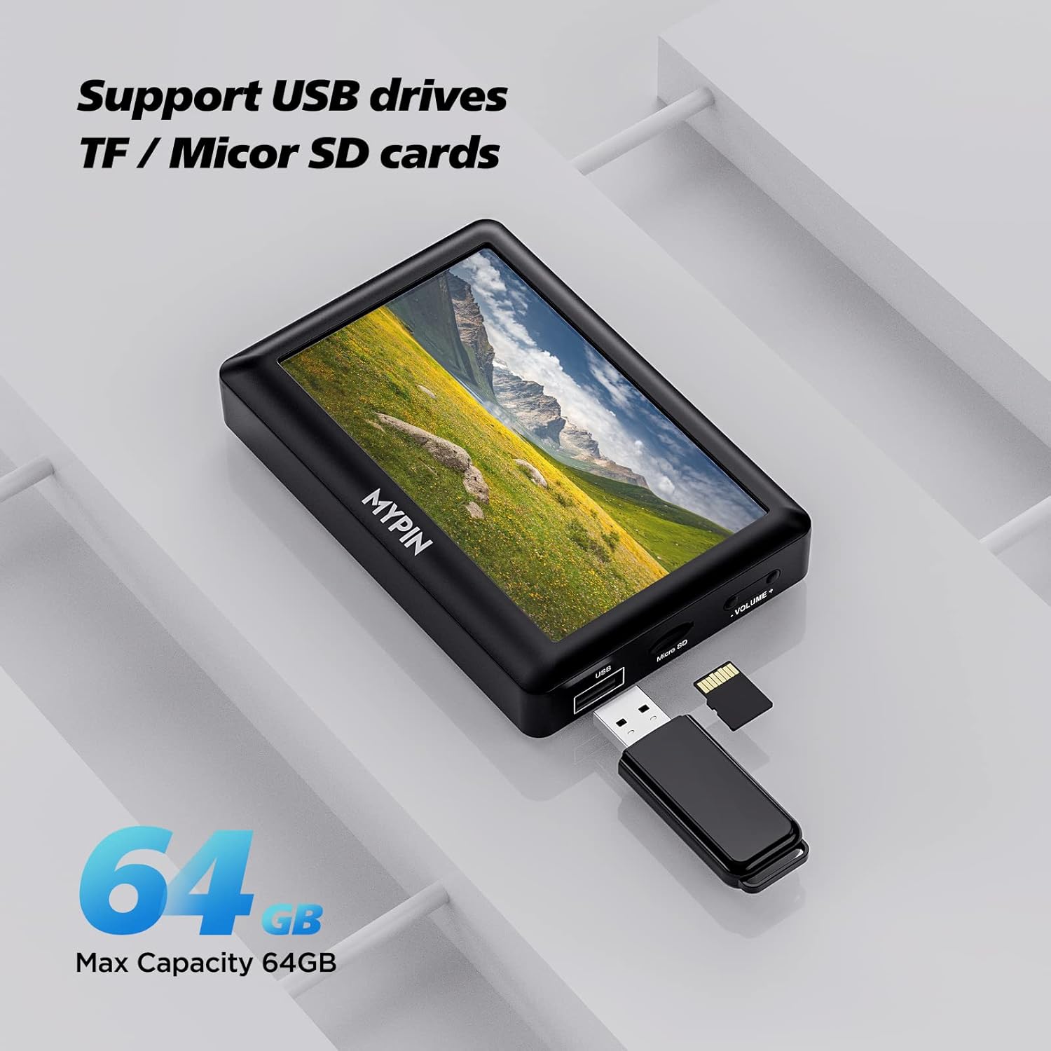 Video to Digital Converter, 4.3" AV Video Capture Box/Video Player, Record Video from VHS, HI8, Camcorder, Set Top Box or Any Source
