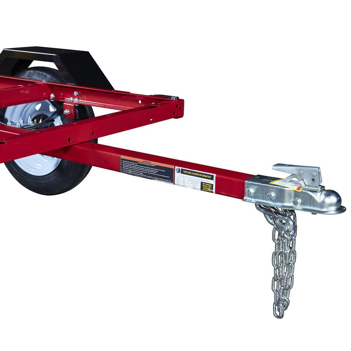 HAUL-MASTER 1090 lb. Capacity 3 ft. 4 in. x 4 ft. Utility Trailer