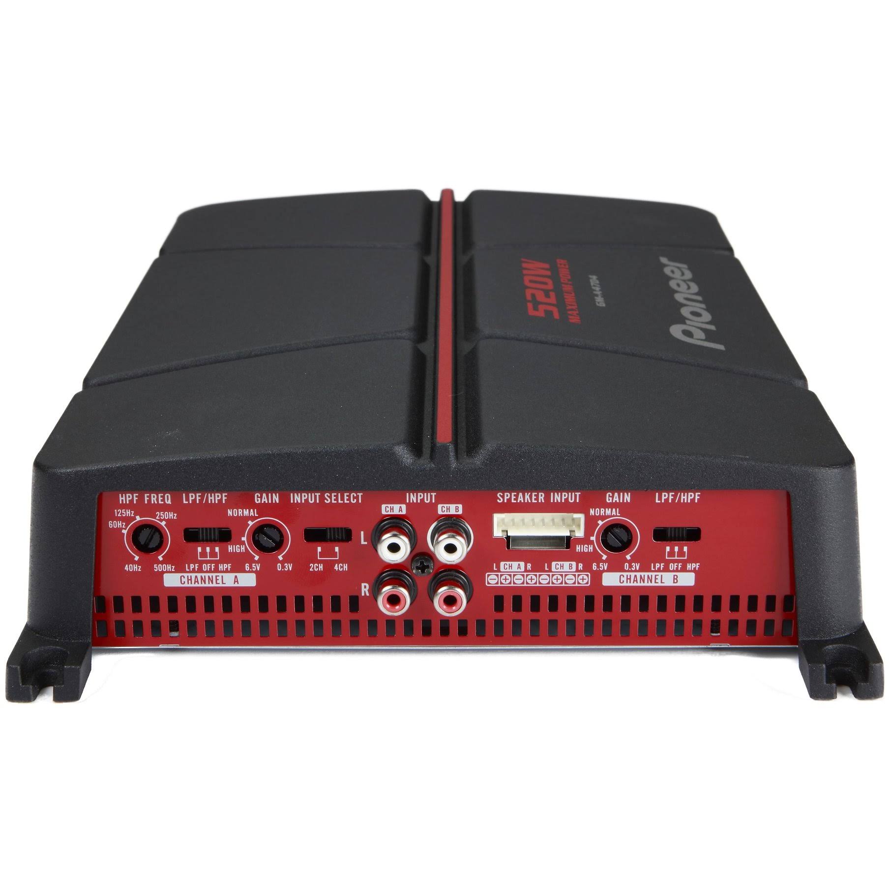 Pioneer GM A4704 GM Series Class AB Amp 4 Channels 520 Watts Max