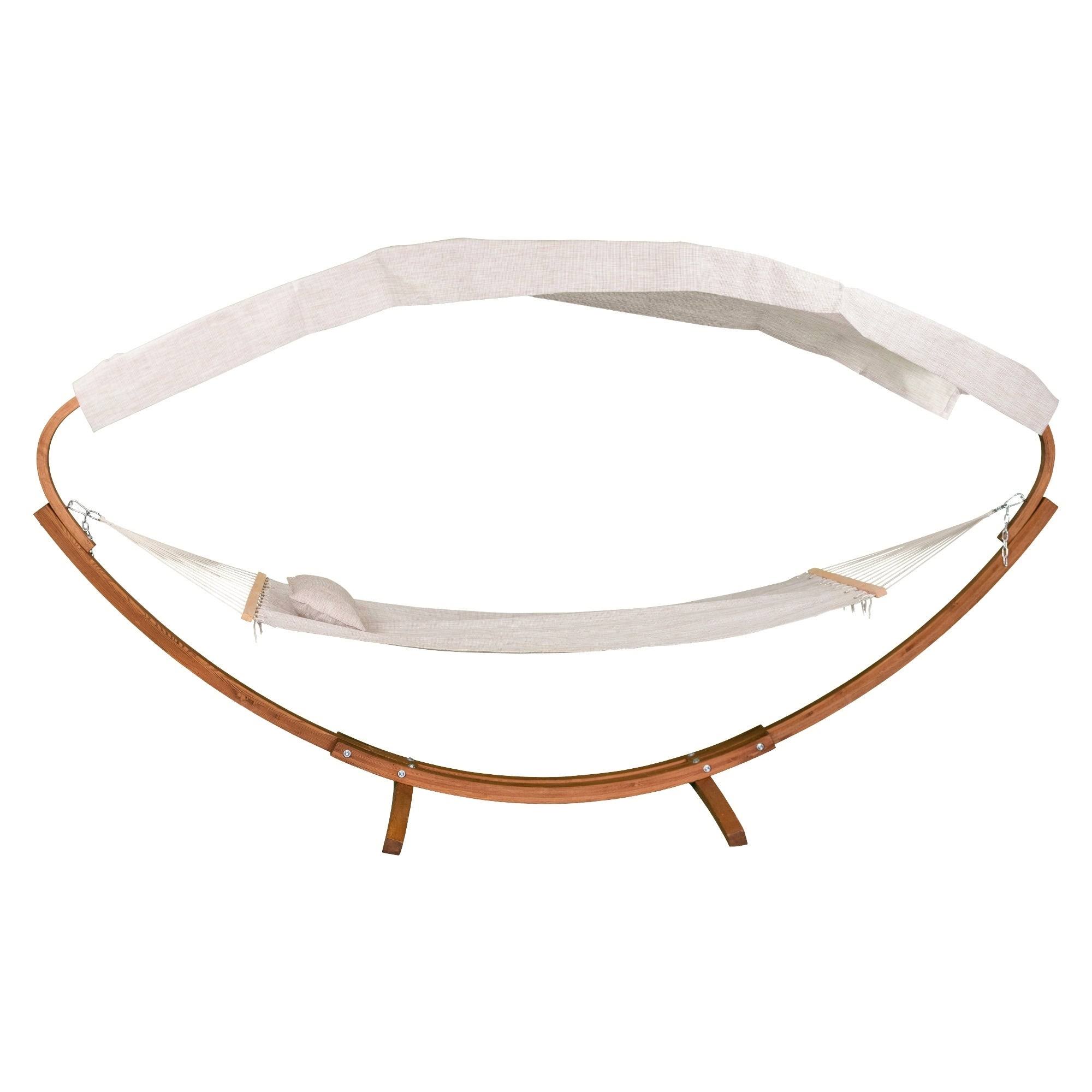 Leisure Season Hammock Stand with Hammock u0026 Canopy