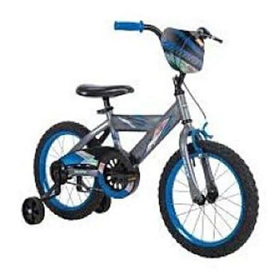 Huffy Whirl 16" Kids Bike - Grey/Blue