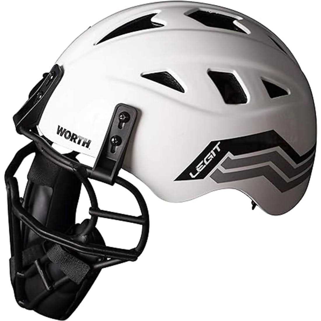 Worth Legit Slowpitch Softball Pitchers Mask - Sports Supplies Online Store
