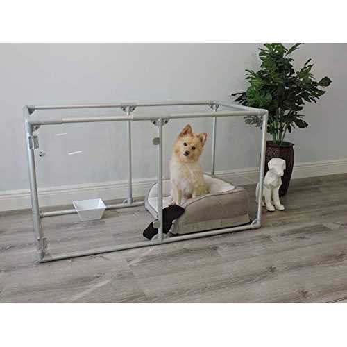 Clearly Loved Pets 27 Tall Lucidium Pet Pen - Pet Supplies online store