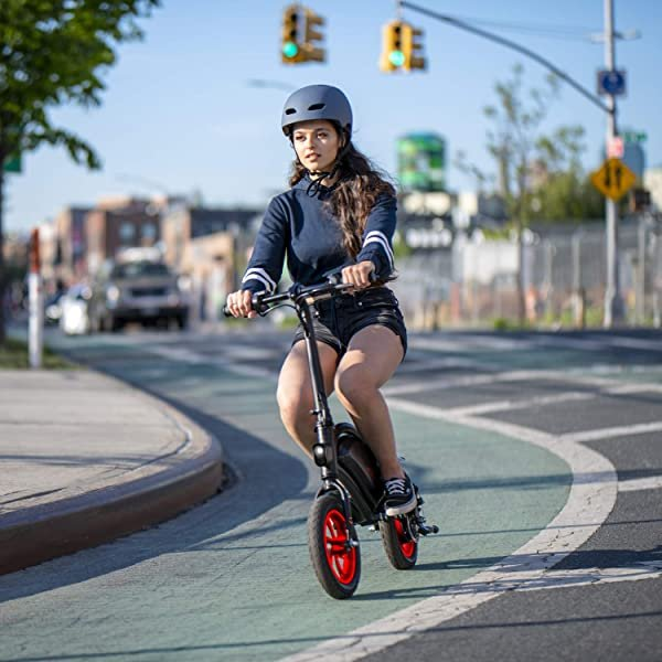 Jetson Electric Bike Bolt Folding Electric Bike, with Pegs &ndash; with LCD Display, Lightweight & Portable with Carrying Handle