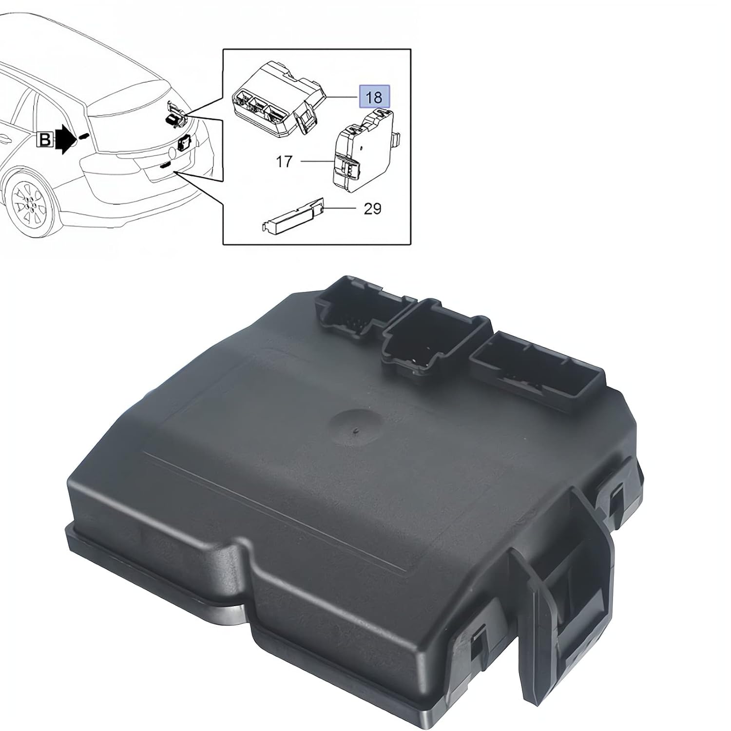 Rear Liftgate Control Module 502-032 Fits Cadillac SRX 2010-2015 20837967 20837962 22796263 20816435 25972342 22908035