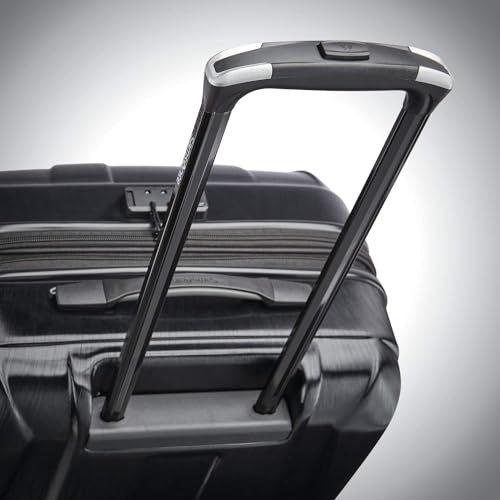 Samsonite Centric 2 Hardside Expandable Luggage with Spinner Wheels, Black, Carry-On 20-Inch