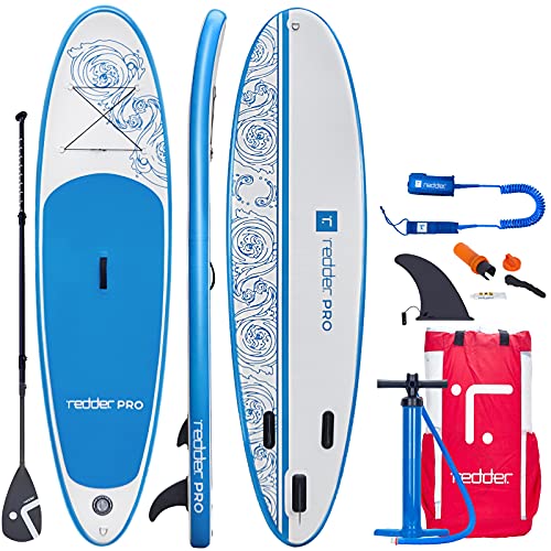 redder Stand Up Paddle Board Inflatable SUP Board for Kids and Adult Stand Up Paddling Board with Leash, Paddle, Backpack, Pump, Repair Kit