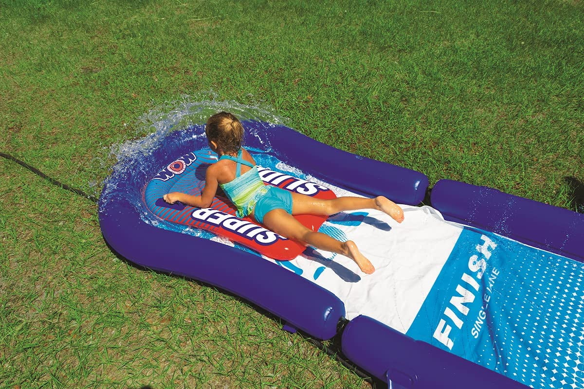 WOW Single Lane Slide with Attached Pool, 25′