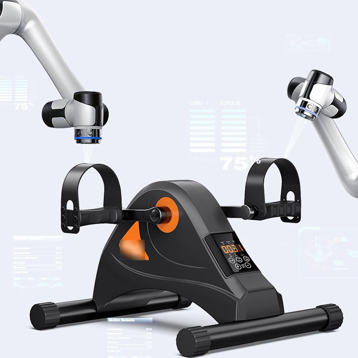 Pedal Exerciser for Seniors, Electric Rehabilitation Training Machine