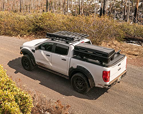 Yakima Hard Shell Cargo Box, Vehicle Rooftop Travel & Storage Gear Case, Carrier for Cartop or Truck Bed, 10 Cubic Feet, DeepSpace 10, Black