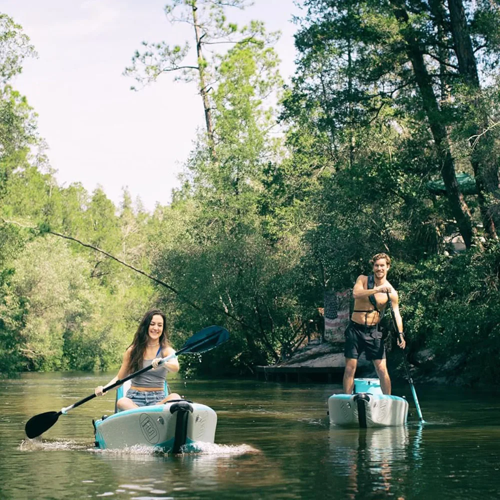 BOTE Deus Aero Inflatable Kayak Compatible with MagnePod for Adults and Kids, Including Travel Bag