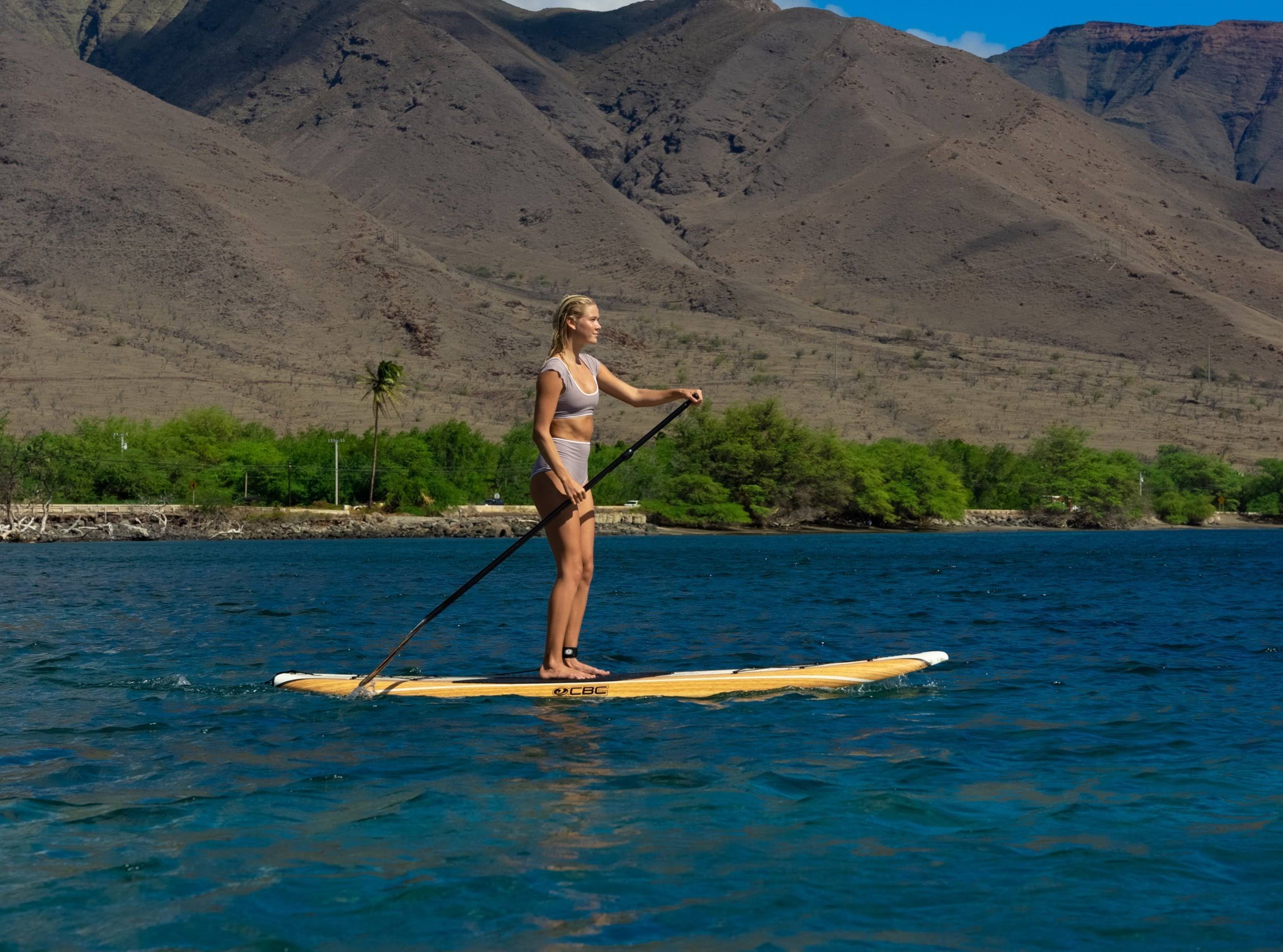 Paddle Board California Board Company 10&6x22 Sup Package with Paddle Leash