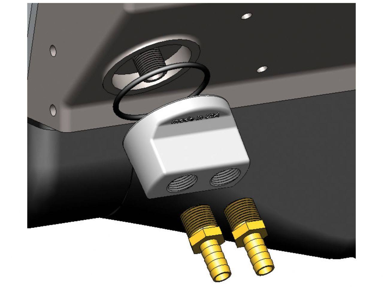 Derale 15715 Oil Filter Relocation Kit