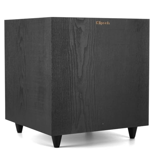 Klipsch R-80SWi 8-inch 150W Wireless Subwoofer with High Performance Driver for Deep Bass Black