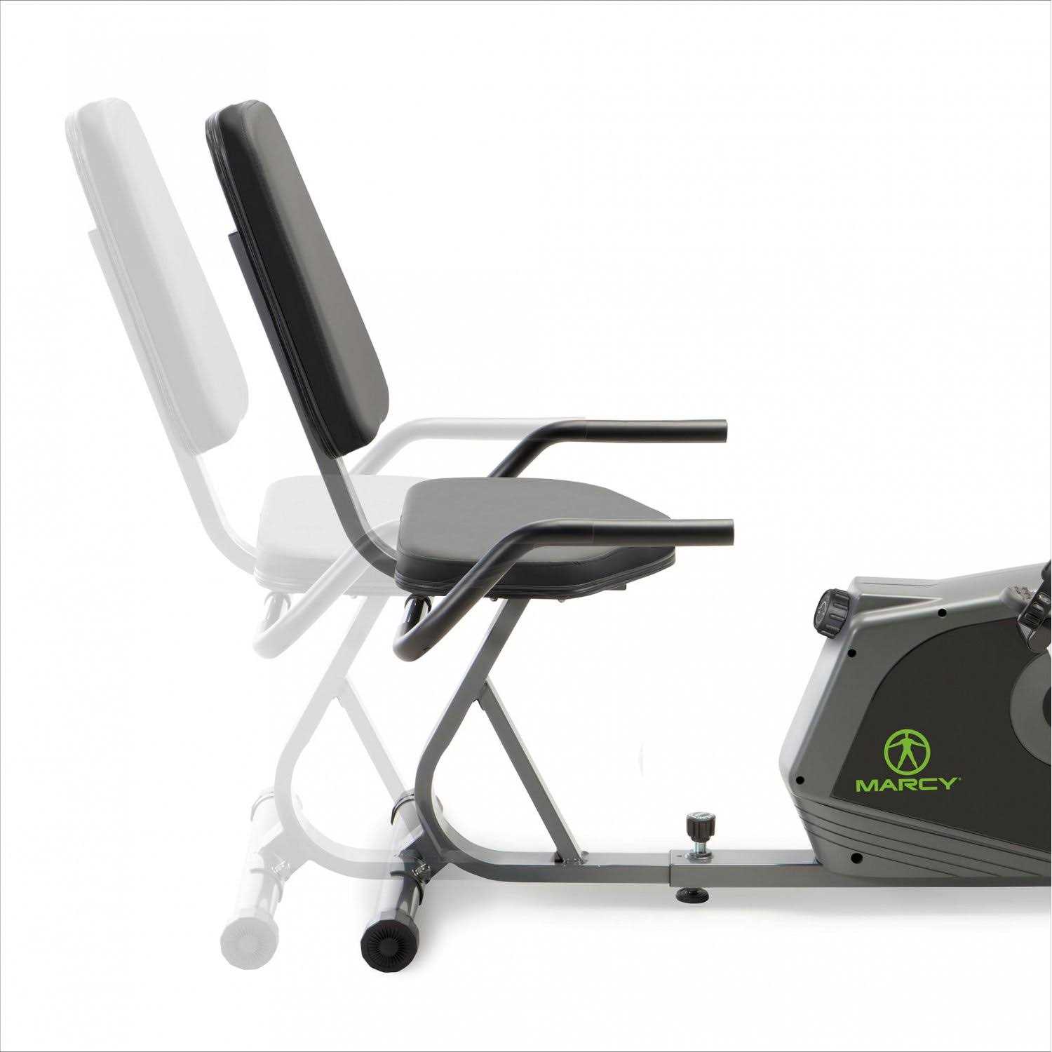 Marcy Magnetic Recumbent Exercise Bike NS-1206R - Sports Supplies Online Store