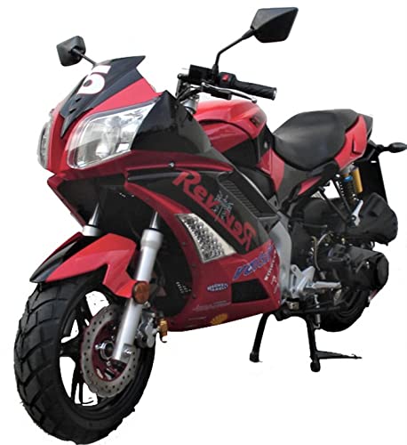 HHH Vitacci Roma 150 Street Motorcycle GY6 Engine 150cc Motorcycle Fully Automatic with CVT Transmission 150cc Scooter DualSports Bike for Adult