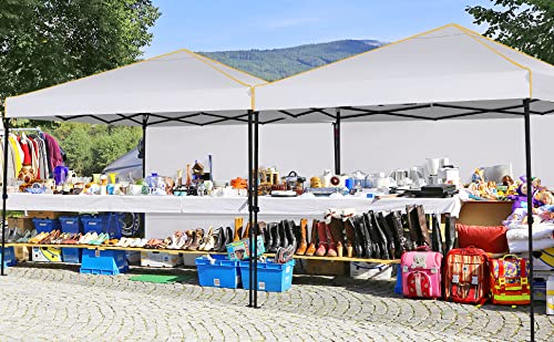 10x10 Pop Up Canopy Tent with 4 Sidewalls and Mesh Windows 2.0