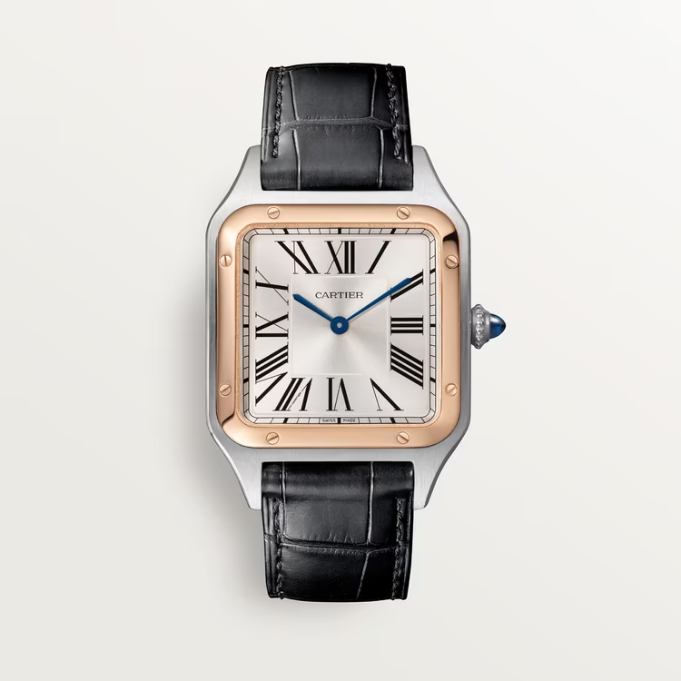 SANTOS-DUMONT Rose Gold Mix 46mm