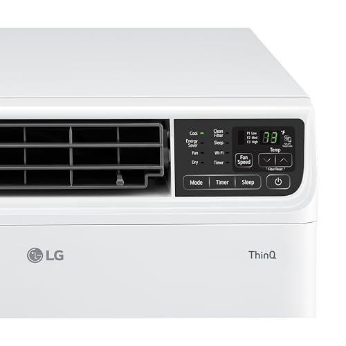 LG 12,000 BTU Dual Inverter Smart Window Air Conditioner, Cools 550 Sq. Ft., Ultra Quiet Operation, Up to 35% More Energy Savings, Energy Star
