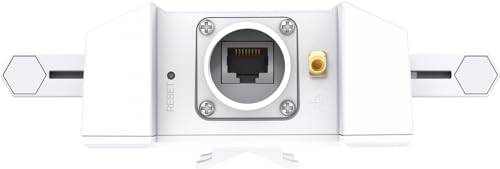 TP-Link Omada Long Range Outdoor Access Point | WiFi Extender Outdoor Universal Compatible | WiFi 6 AX1800 High Density | IP68 Weatherproof |