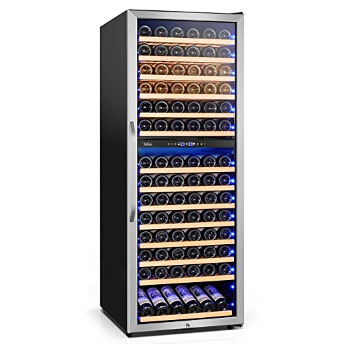 Cigar Electric Humidor, 35L 250 Counts Large Capacity Thermostatic Electric Cigar Cooler Cabinet with Digital LED Screen, Safety Lock