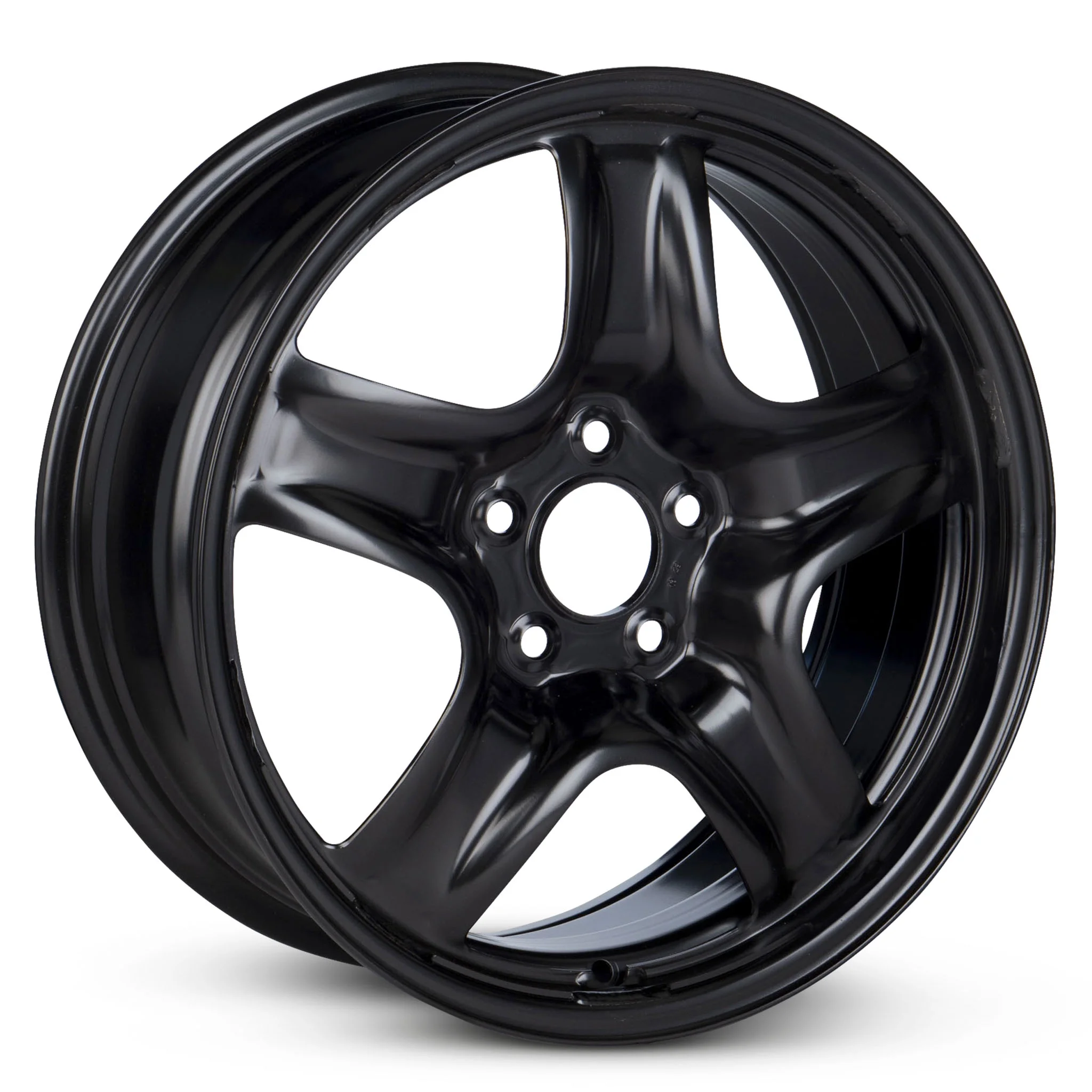 For 2004-2010 Pontiac G6 17 Inch Painted Black Rim - OE Direct Replacement - Road Ready Car Wheel