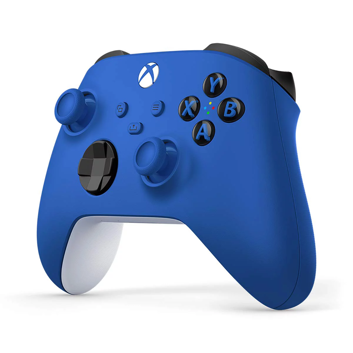 Xbox Series S 512GB All-Digital Holiday Bundle Console with Extra Shock Blue Controller, Game Pass Ultimate: 3 Month and Surge StarterPack