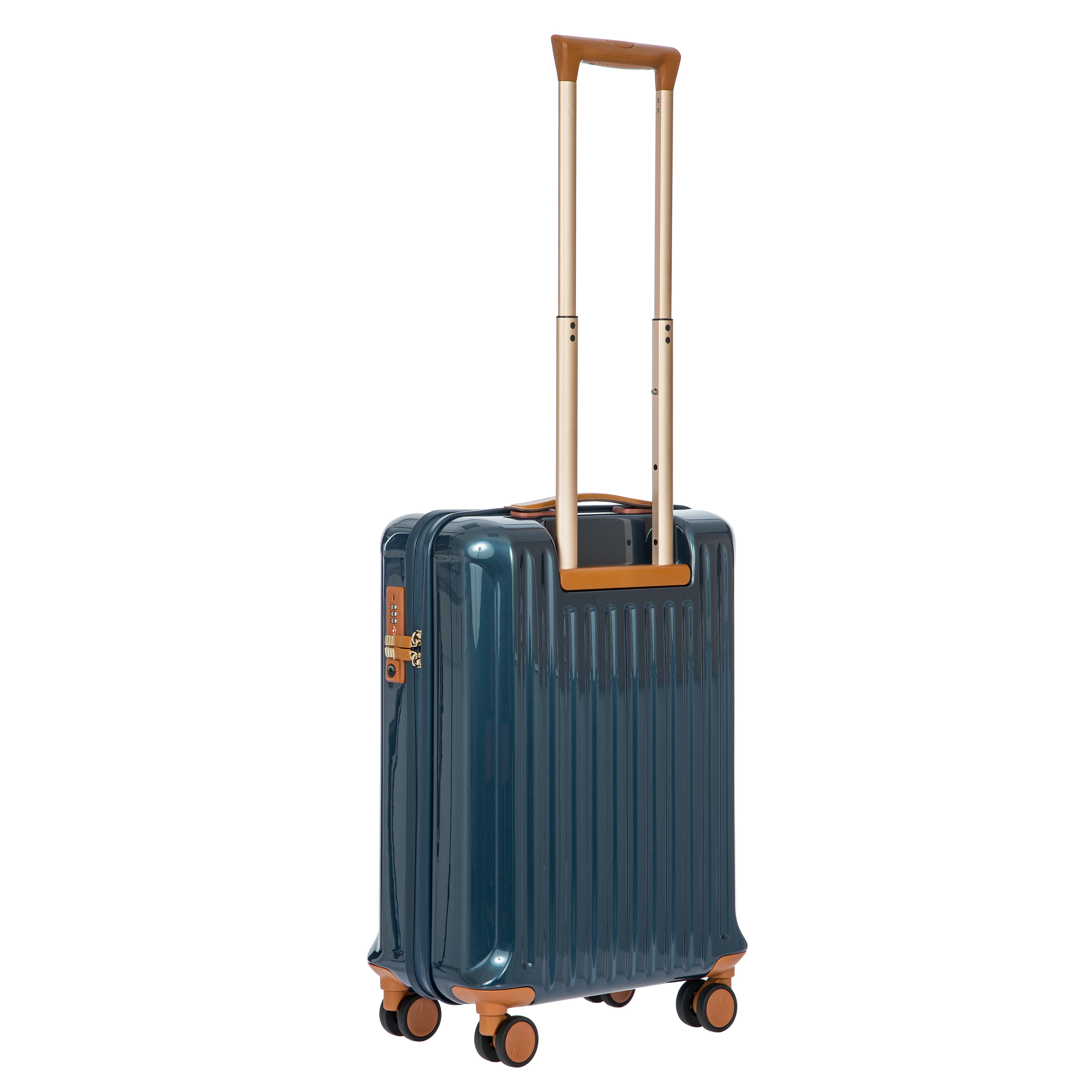 Bric&s Capri 21x22 Carry on Spinner Night Blue