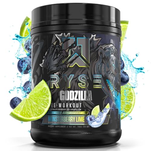 Ryse Noel Deyzel x Godzilla Pre Workout | Intense Pumps, Energy