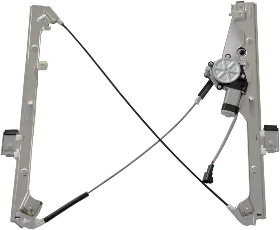 Front Left Driver Side Power Window Regulator with Motor Assembly Replacement Compatible with 1999 2000 2001 2002 2003 2004 2005 2006 Chevrolet &