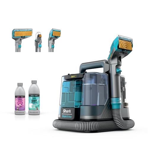 Shark StainStriker Portable Carpet Upholstery & Area Rug Cleaner, Bonus XL Tool & Full-Size Cleaning Solution, Stain & Odor Remover