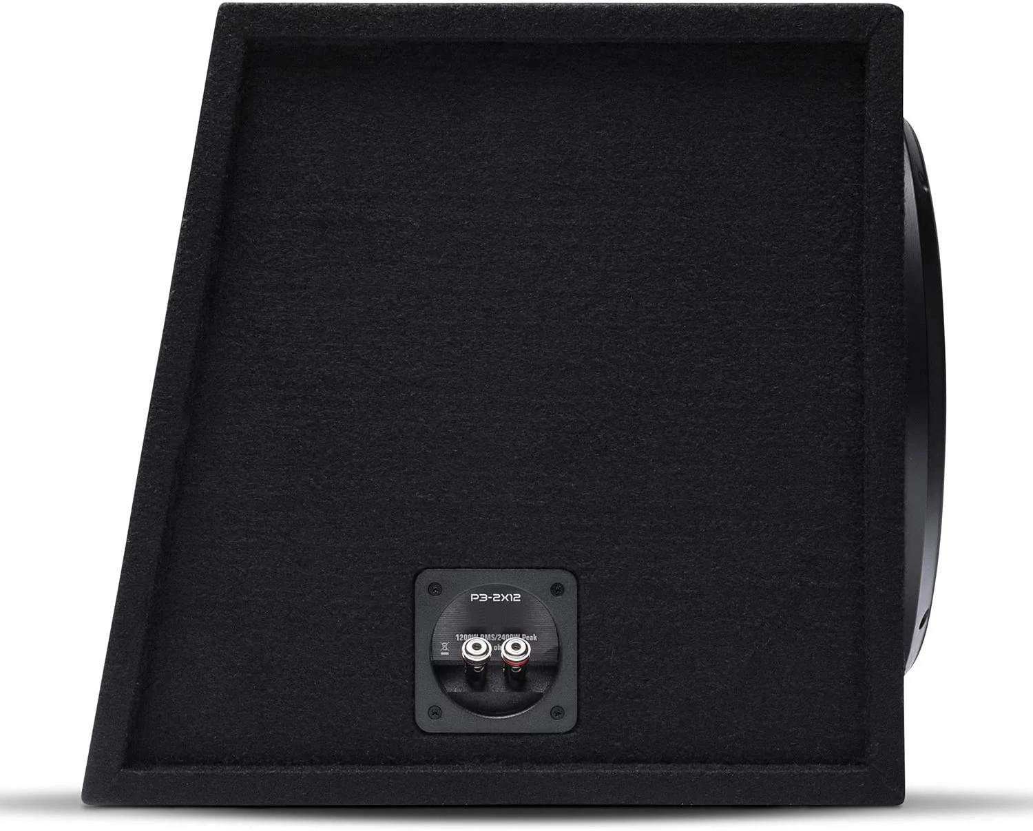 Rockford Fosgate P3-2X12 Punch Dual P3 12" Loaded Enclosure Ported Subwoofer