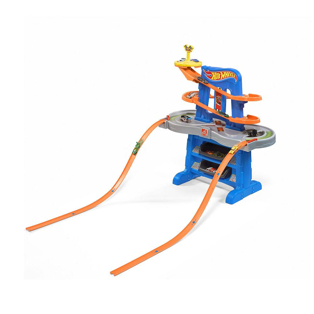 Hot Wheels Extreme Road Rally Raceway Car Track Tower by Step2
