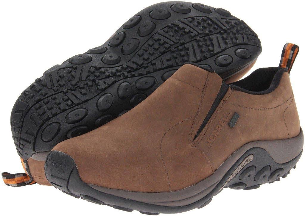 Merrell Jungle Moc Nubuck Waterproof 10 Men&s Brown