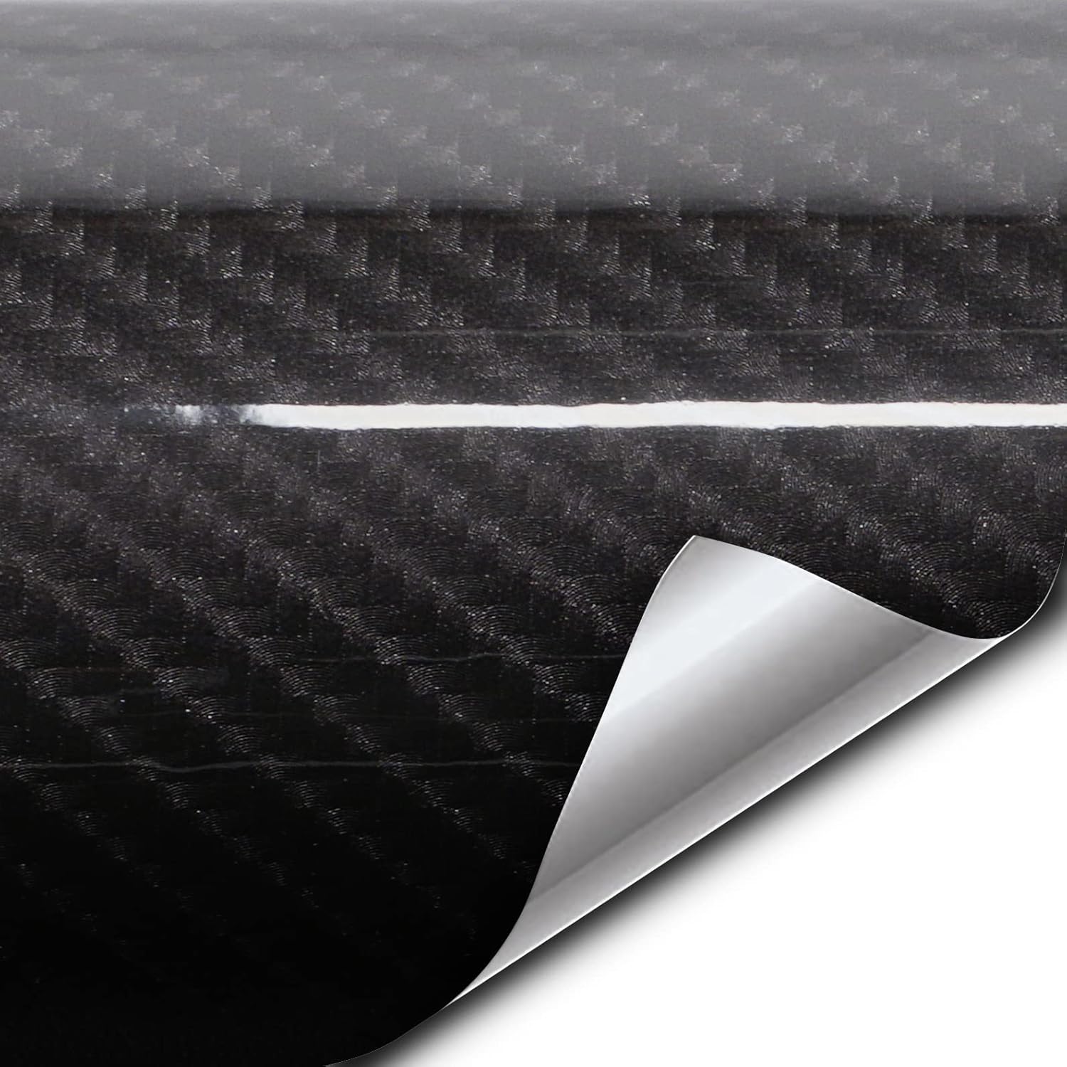 VViViD XPO Black Carbon Gloss Tek R 3 Layer 3D Realistic True Carbon Fiber Look Cast Vinyl Wrap (5ft x 5ft) Pack of 2