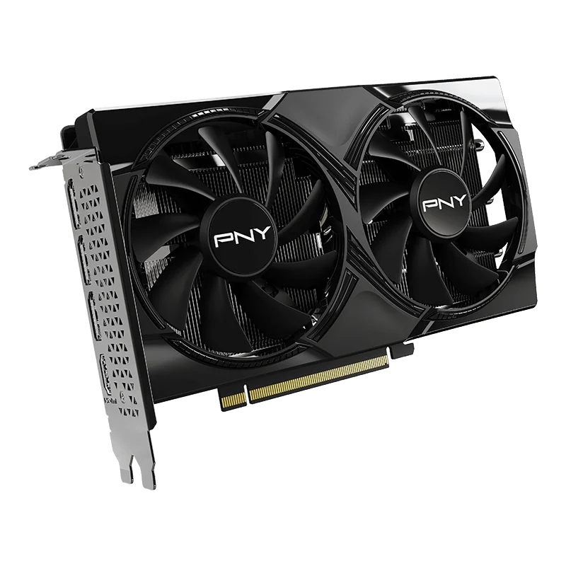 Free Shipping! PNY GeForce RTX 5060 8GB Overclocked Dual Fan GPU with DLSS 4 and Ray Tracing