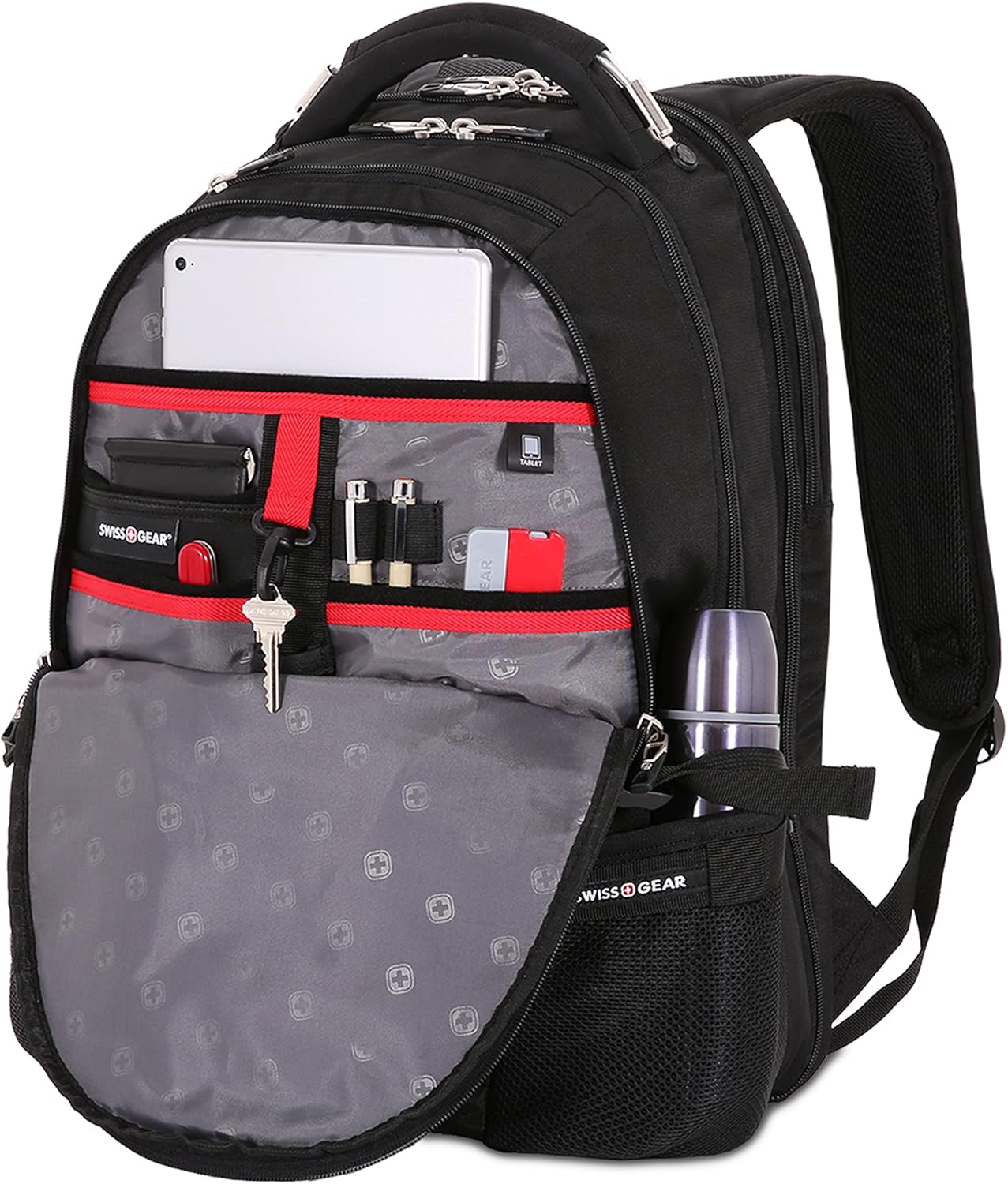 SwissGear 2769 ScanSmart Laptop Backpack, Black, 17.5-Inch