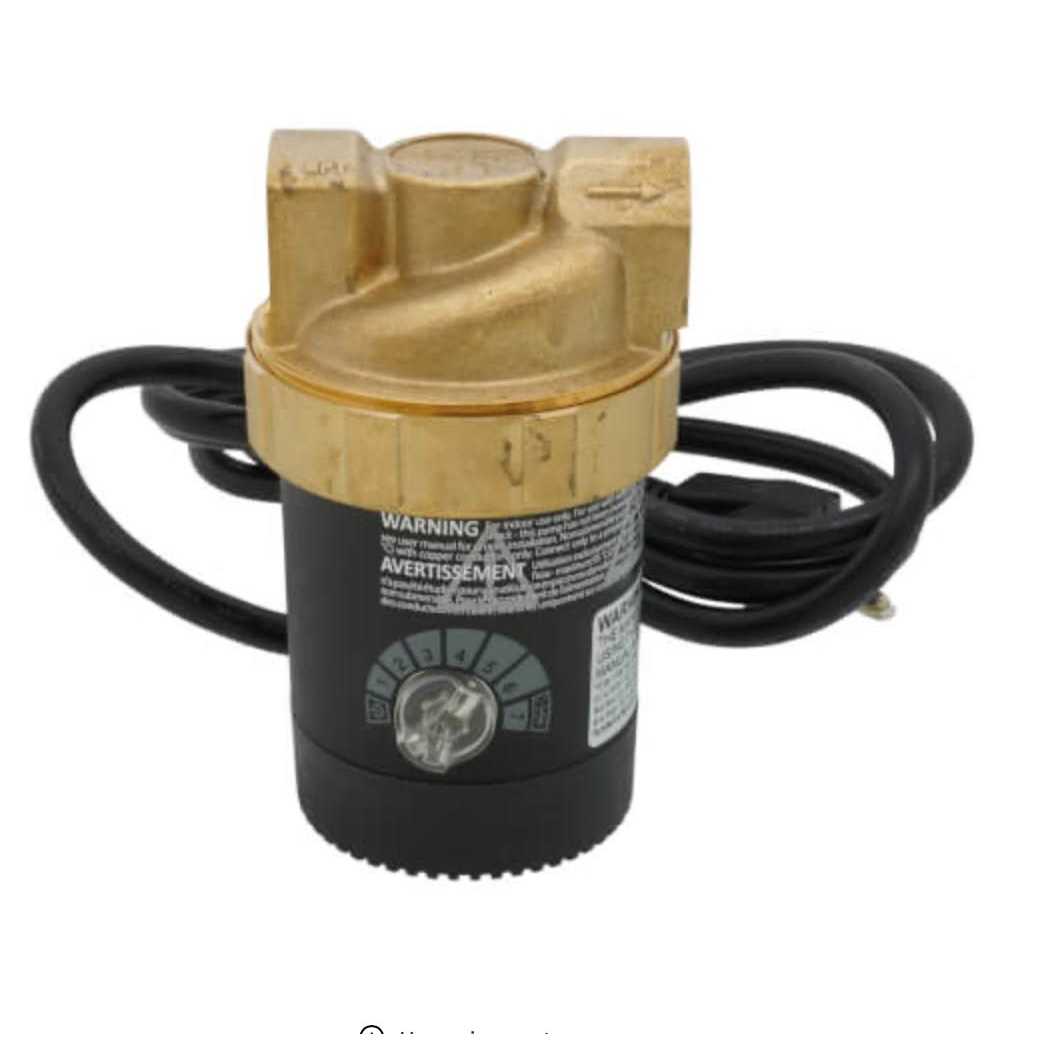 GOULDS WATER TECHNOLOGY Laing Thermotech E Series 0.02 HP E1-BCTVNNNW-01 Circulating Pump with Adjustable Speed and Plug 60A0G1008