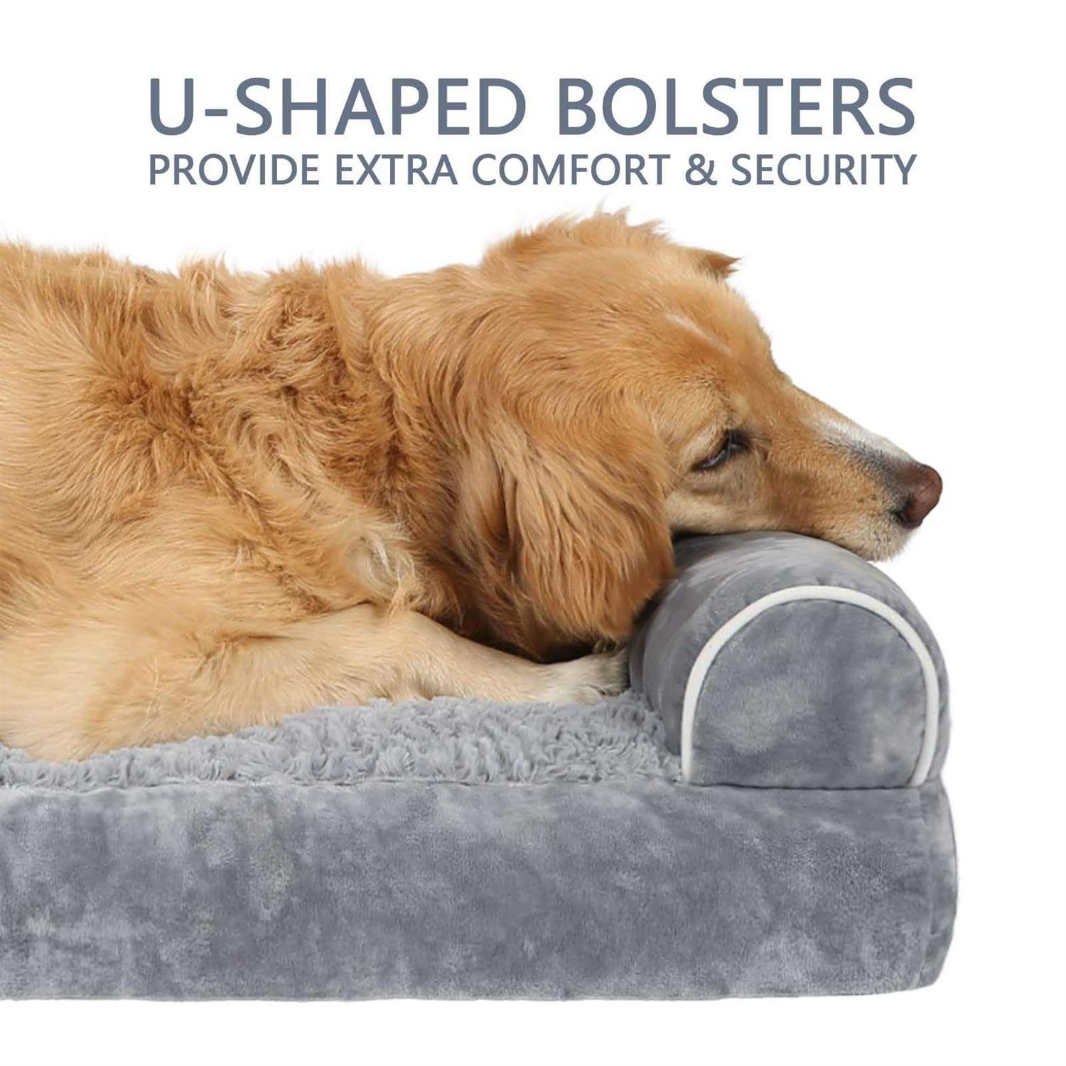 Lazy Lush Dog Bed Dog Beds for Extra Large Dogs Large Dog Bed with Removable Washable Cover - Pet Supplies online store