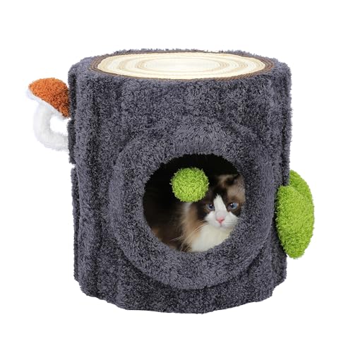 Super Large Cat Tree for Indoor Cats, All-in-One Tall Cats Tower with Scratching Post