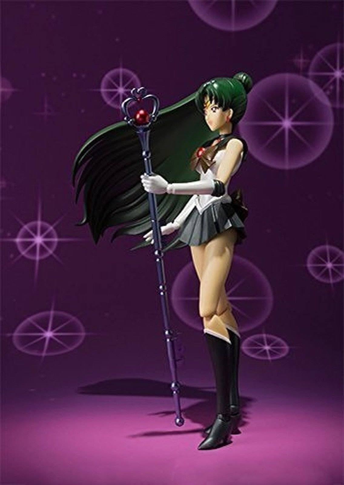 S.H.Figuarts Sailor Moon Sailor Pluto Action Figure Bandai Tamashii N
