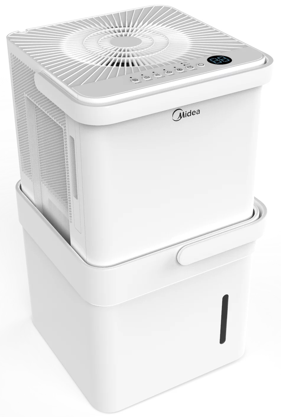 Midea Cube 50-Pint Smart WiFi Dehumidifier with Pump, Coverage up to 4,500 sq. ft. - Radiant Selections