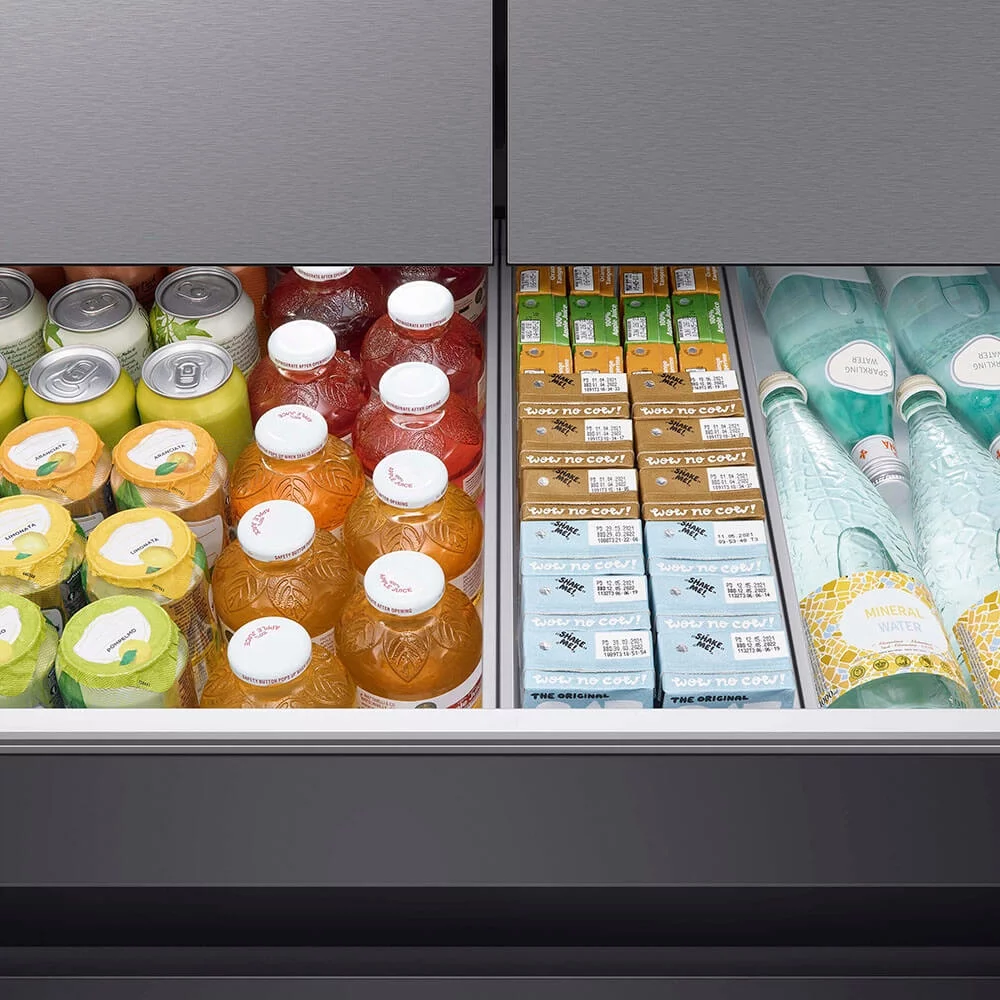 Samsung RF23BB8200QL 23 Cu. Ft. Bespoke Stainless Counter-Depth 4-Door French Door Refrigerator