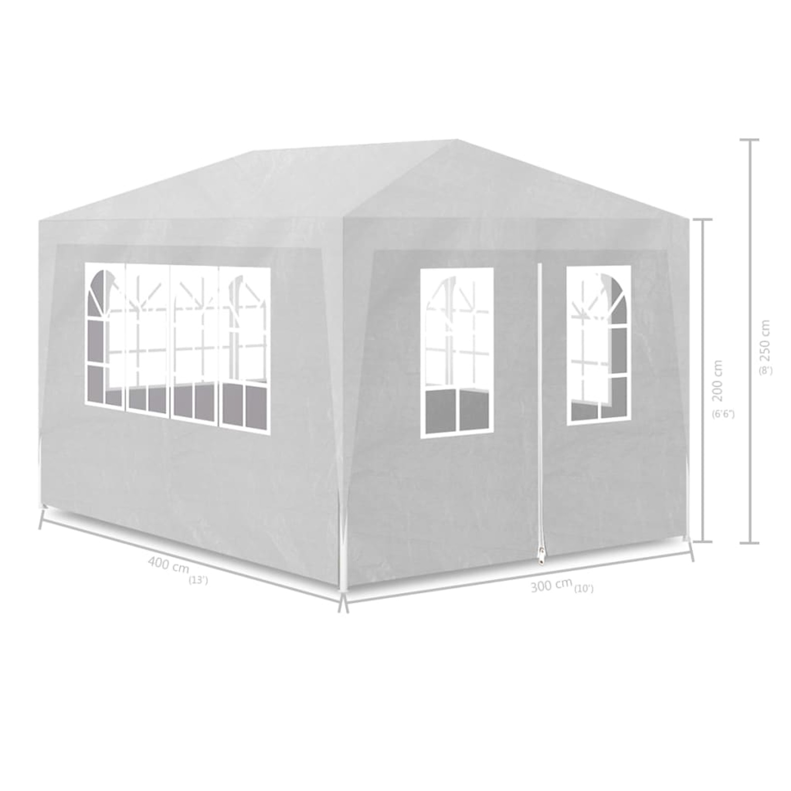 ametoys Party Tent 10'x13' White