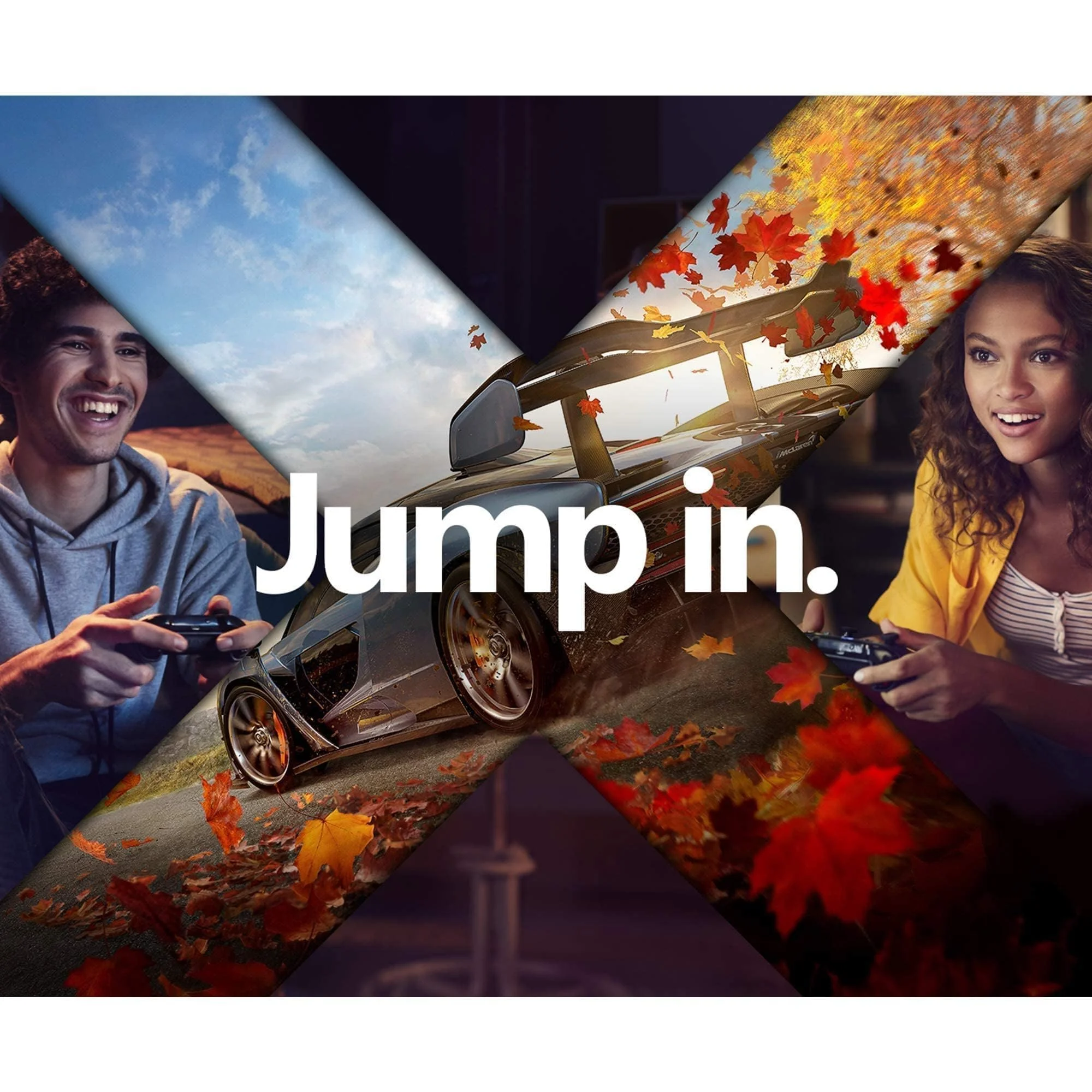 Forza Horizon 4 Xbox One - Xbox One supported - ESRB Rated E (Everyone) - Racing Game - Collect over 450 cars - Race. Stunt. Create. Explore